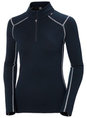 Helly Hansen Lifa Merino Midweight 1/2 Zip, dame, navy
