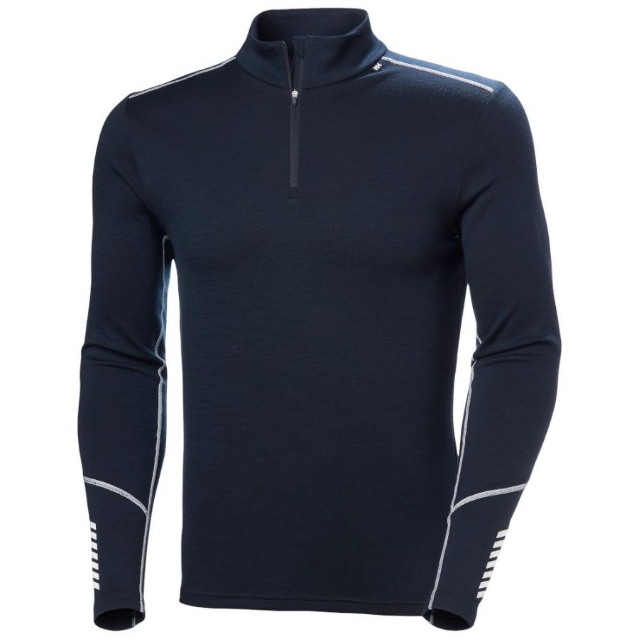 Helly Hansen Lifa Merino Midweight 1/2 Zip, herre, navy Helly Hansen Lifa Merino Midweight 1/2 Zip, herre, navy