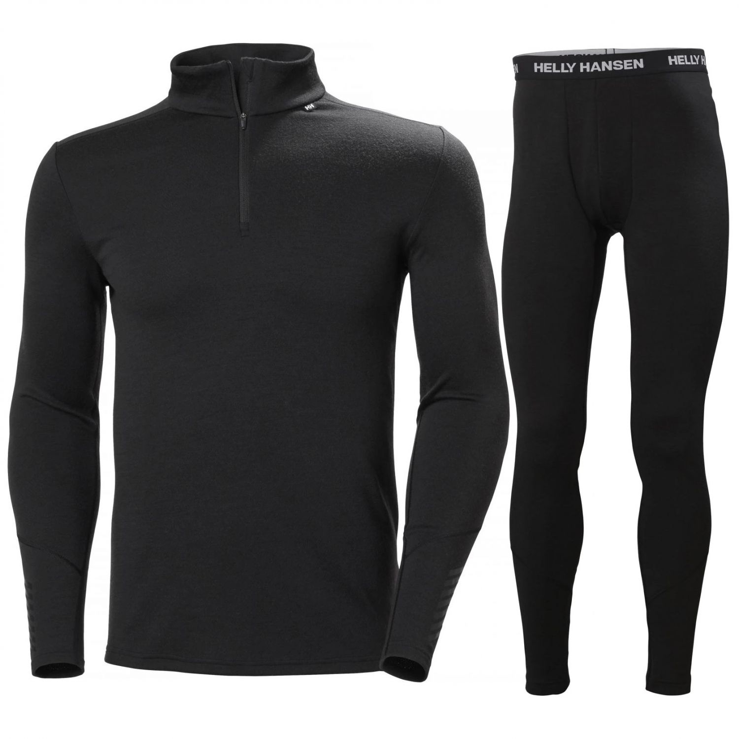 Helly Hansen Lifa Merino Midweight H/Z, sæt, herre, sort Helly Hansen Lifa Merino Midweight H/Z, sæt, herre, sort