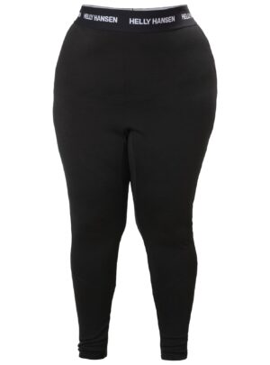 Helly Hansen Lifa Merino Midweight Pant Plus, dame, sort