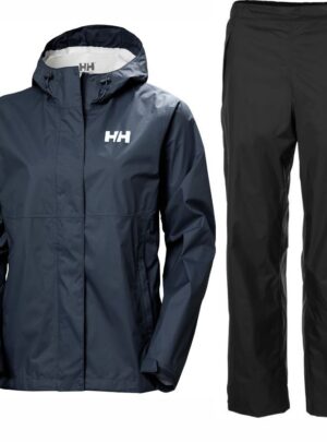 Helly Hansen Loke 2.0/Loke regnsæt, dame, sort/blå