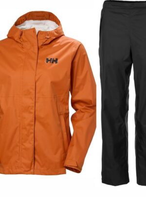 Helly Hansen Loke 2.0/Loke regnsæt, dame, sort/brun