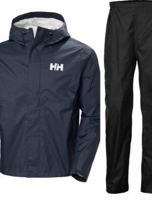 Helly Hansen Loke 2.0/Loke regnsæt, herre, sort/blå