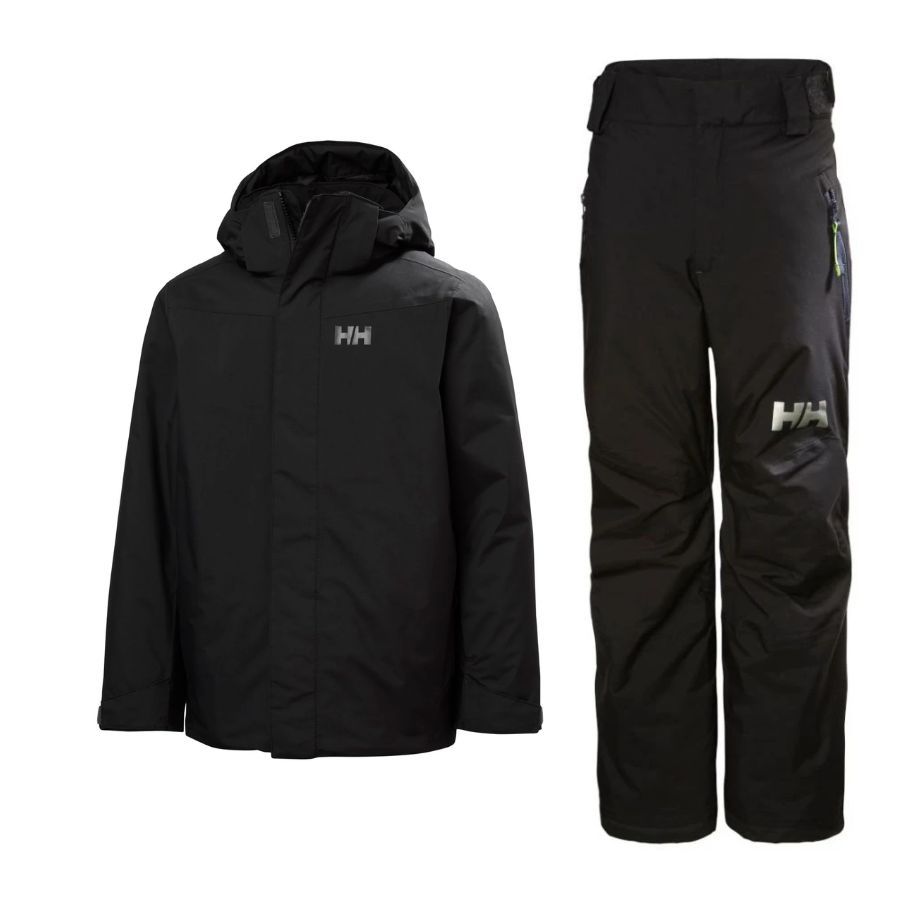 Helly Hansen Orionpeak Skisæt, børn, sort Helly Hansen Orionpeak Skisæt, børn, sort