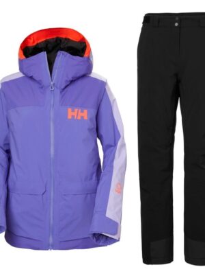 Helly Hansen Powchaser 3.0 Skisæt, dame, lilla/sort