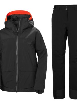 Helly Hansen Powchaser 3.0 Skisæt, dame, sort