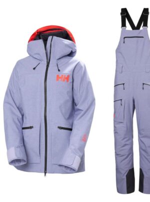 Helly Hansen Powderqueen 3.0 Skisæt, dame, lilla