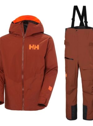 Helly Hansen Powerdreamer 3.0 Skisæt, herre, brun