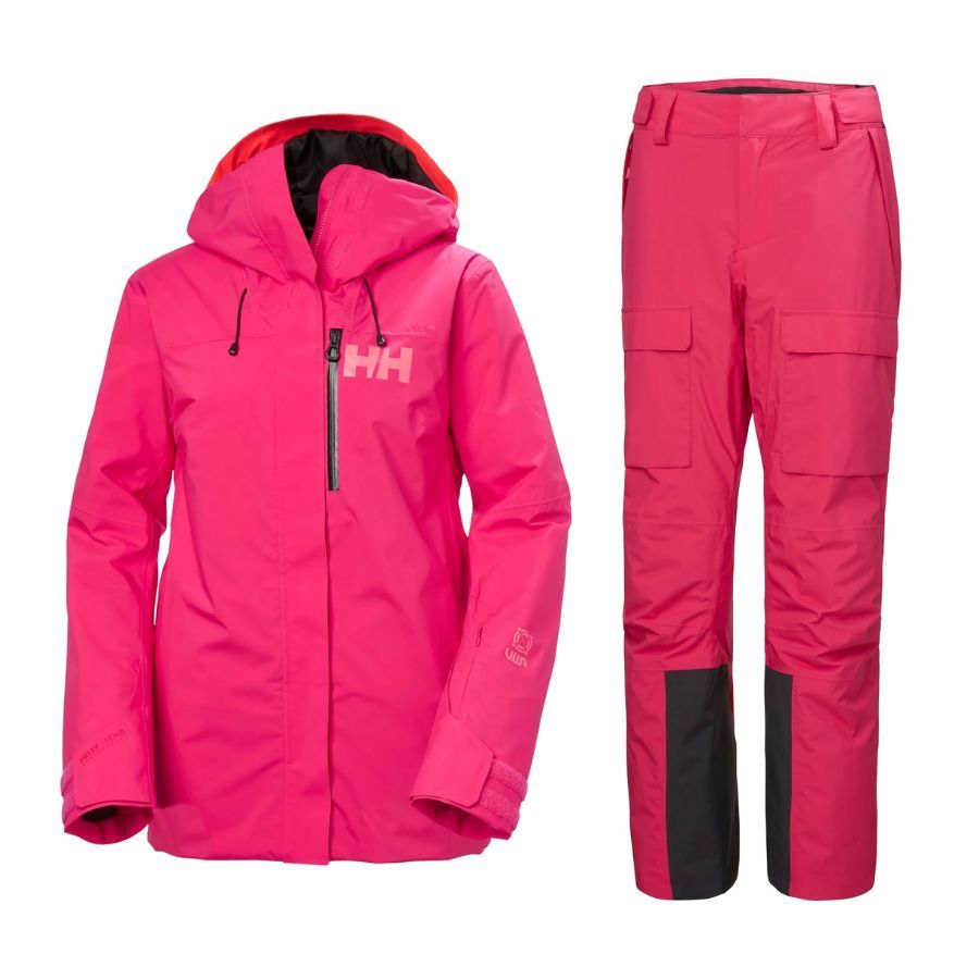 Helly Hansen Powshot Skisæt, dame, pink Helly Hansen Powshot Skisæt, dame, pink