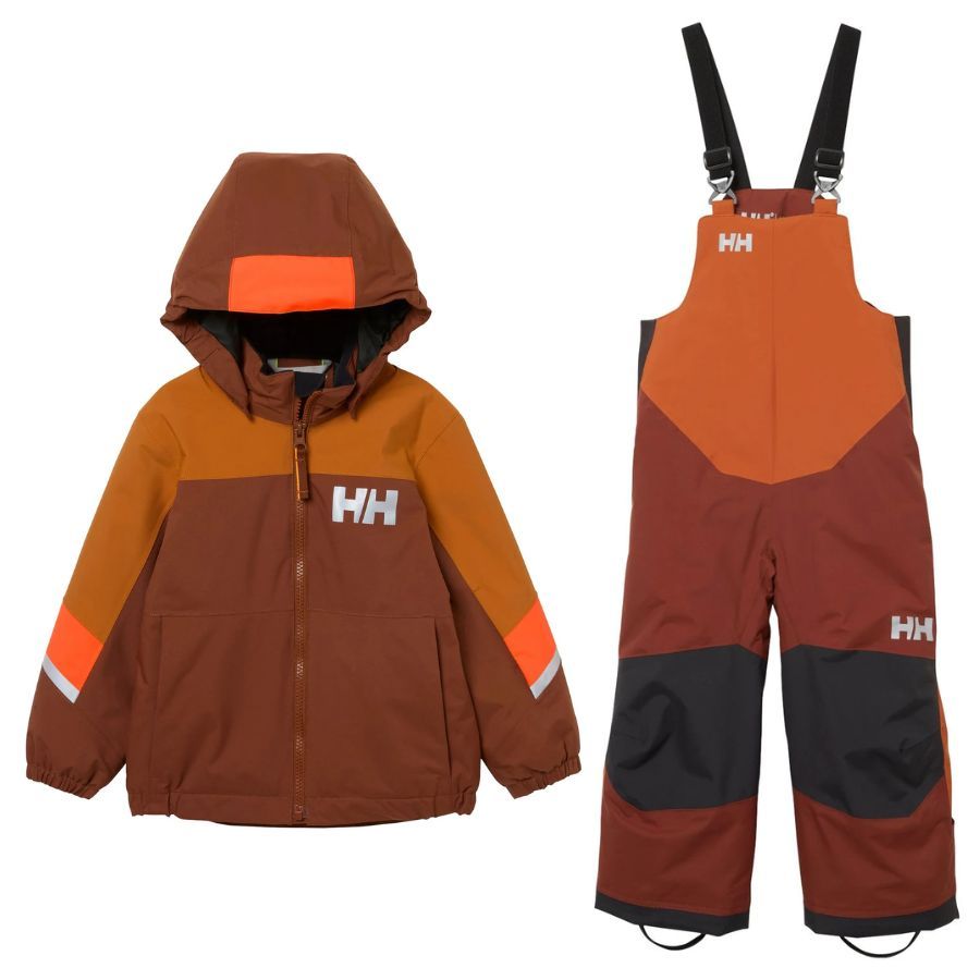 Helly Hansen Rider Skisæt, børn, brun Helly Hansen Rider Skisæt, børn, brun