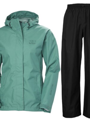 Helly Hansen Seven J Regnsæt Dame, opal green