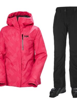 Helly Hansen Snowplay Skisæt, dame, pink/sort