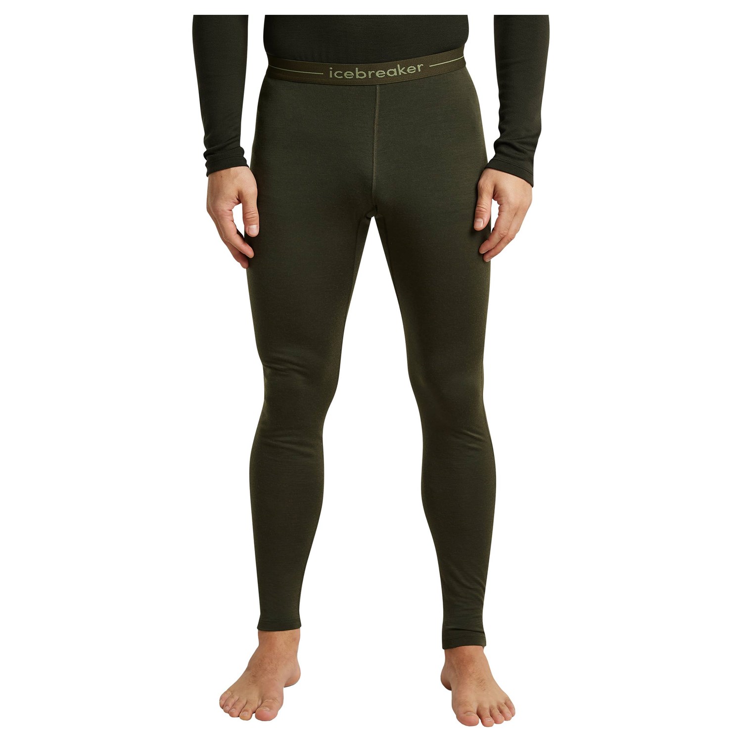 Icebreaker Merino 200 Oasis Leggings Herre S Grøn Lange underbukser Icebreaker Merino 200 Oasis Leggings Herre S Grøn Lange underbukser