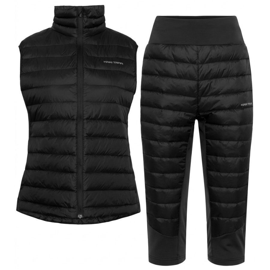 Kari Traa Emilie Down Vest Sæt, dame, sort Kari Traa Emilie Down Vest Sæt, dame, sort
