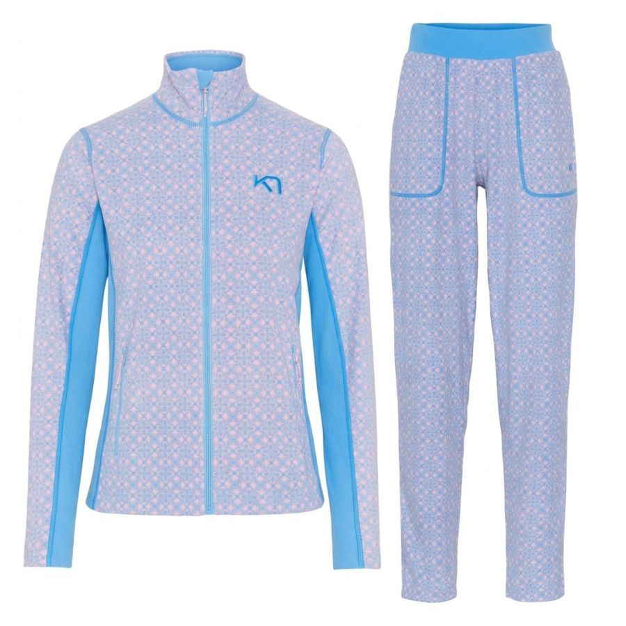 Kari Traa Olga Fleece Sæt, dame, blå Kari Traa Olga Fleece Sæt, dame, blå