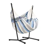 LA SIESTA Fiji Outdoor Hammock Chair with Stand - Sea Salt - Hængekøje