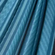 LA SIESTA [fiu18-z3] Fiji Organic (blue Zebra, Comfort, Anthracite) - Hængekøje