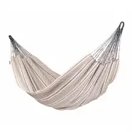 La Siesta Flora Zebra - Klassisk Kingsize-hængekøje I økologisk Bomuld