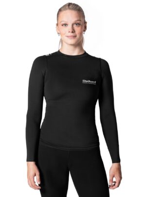 Liiteguard Spine-Tech Baselayer LS, dame, sort