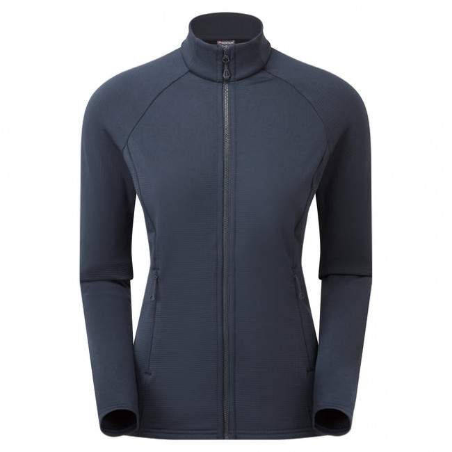 Montane F Protium Jacket, fleecetrøje, dame, blå Montane F Protium Jacket, fleecetrøje, dame, blå