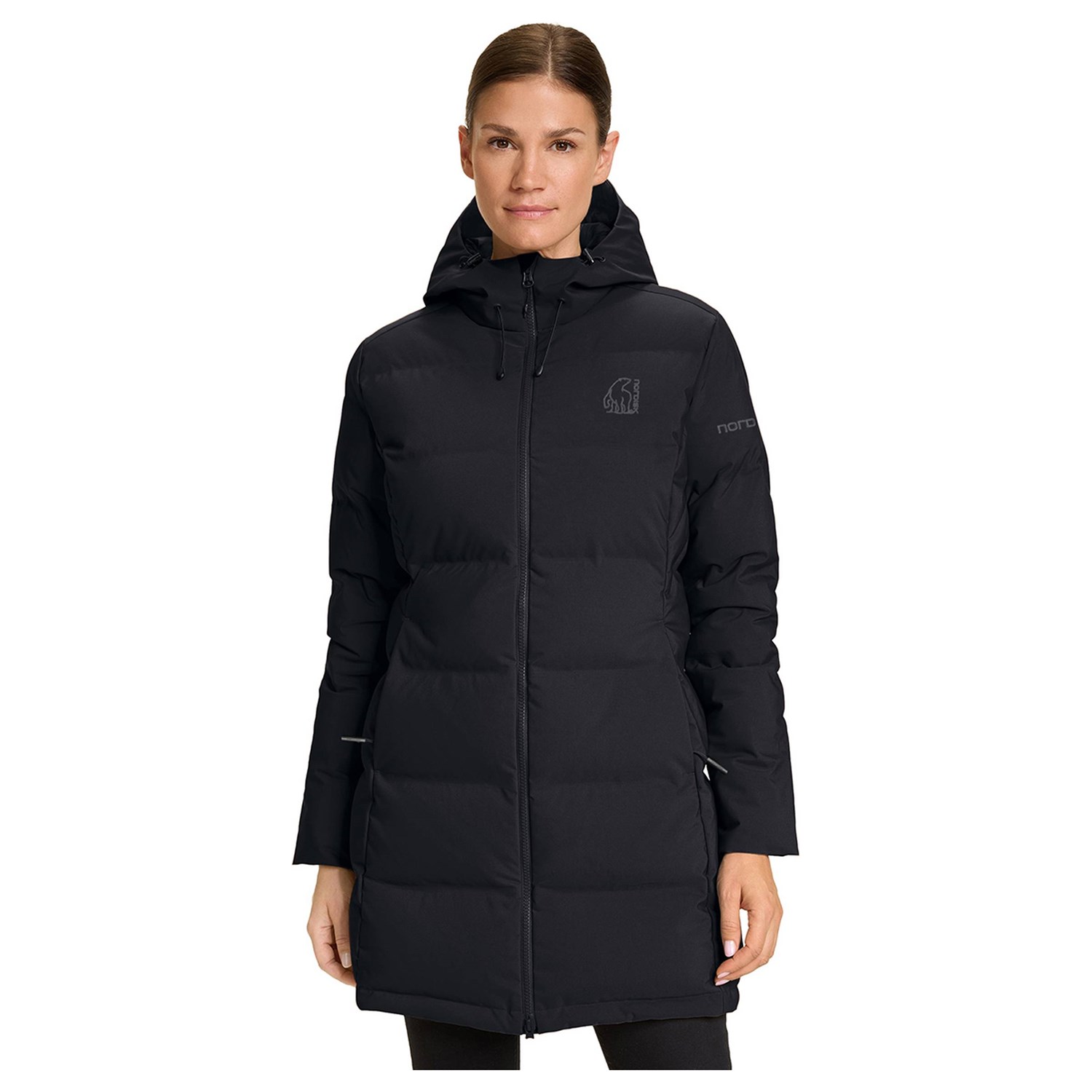 Nordisk Aukea Bonded Down Coat Dame S Cavier Black Dunjakker Nordisk Aukea Bonded Down Coat Dame S Cavier Black Dunjakker