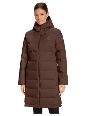 Nordisk Moana Bonded Hardshell Down Coat Dame S Rocky Road Dunjakker