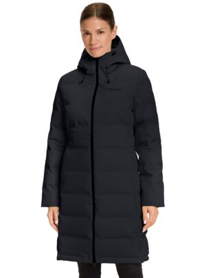 Nordisk Moana Bonded Hardshell Down Coat Dame S Sort Dunjakker