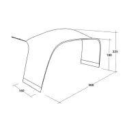 Outwell Wakefield M Tent Connector - Tilbehør til telte