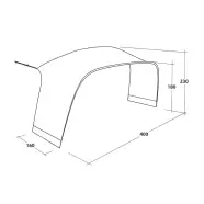 Outwell Wakefield Xl Tent Connector - Tilbehør til telte