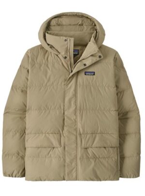 Patagonia Mens Sisar Down Hoody Jacket, Weathered Stone