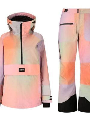 SLOPE Ruki AOP Skisæt, dame, orchid petal