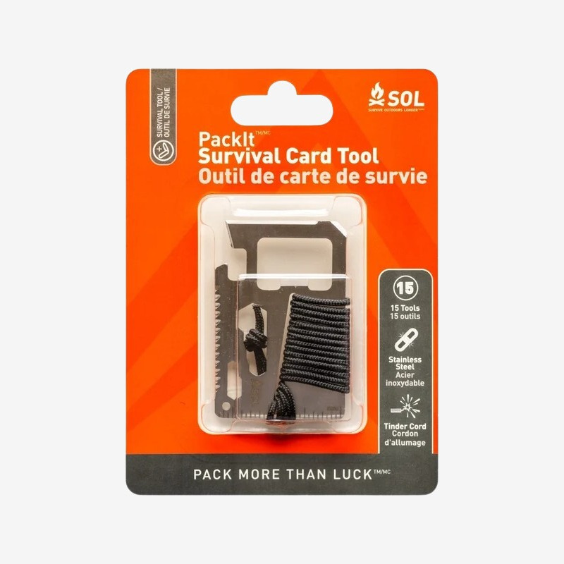 SOL - PackIt Card Tool multiværktøj SOL - PackIt Card Tool multiværktøj