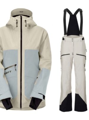 Scott Ultimate Dryo Utility Skisæt, dame, beige/blå