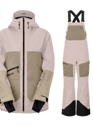 Scott Ultimate Dryo Utility Skisæt, dame, pink/beige