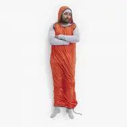 Sea To Summit Reactor Extreme Sleeping Bag Liner - Mummy W/ Drawcord - C Spicy Orange - Lagenpose