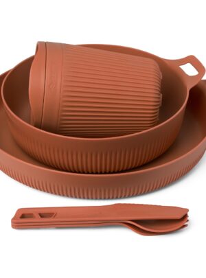 Sea to Summit Horizon Dinnerware Set, 6 Dele Orange Spisegrej