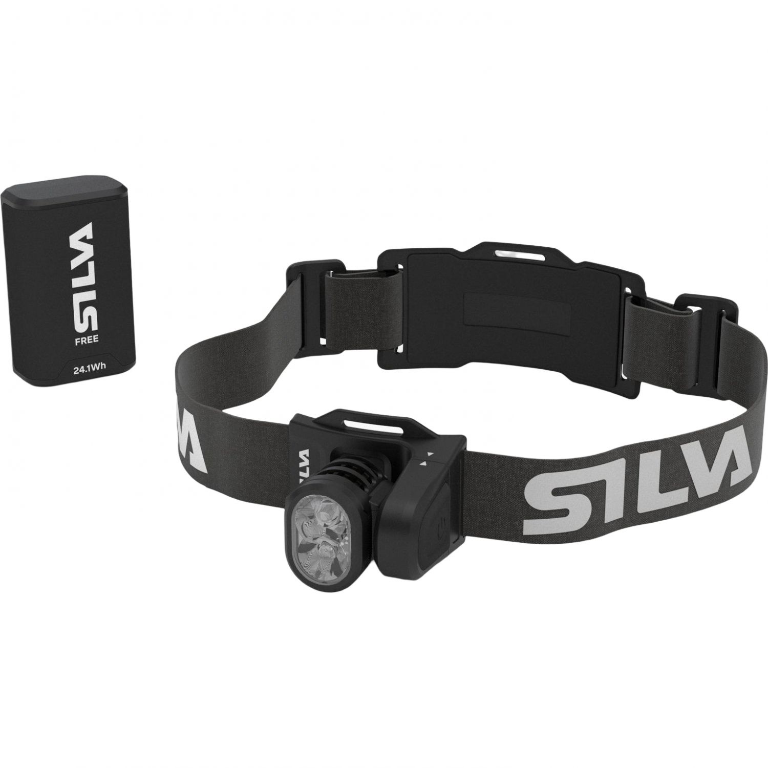 Silva Free 2000 S, pandelampe, sort Silva Free 2000 S, pandelampe, sort