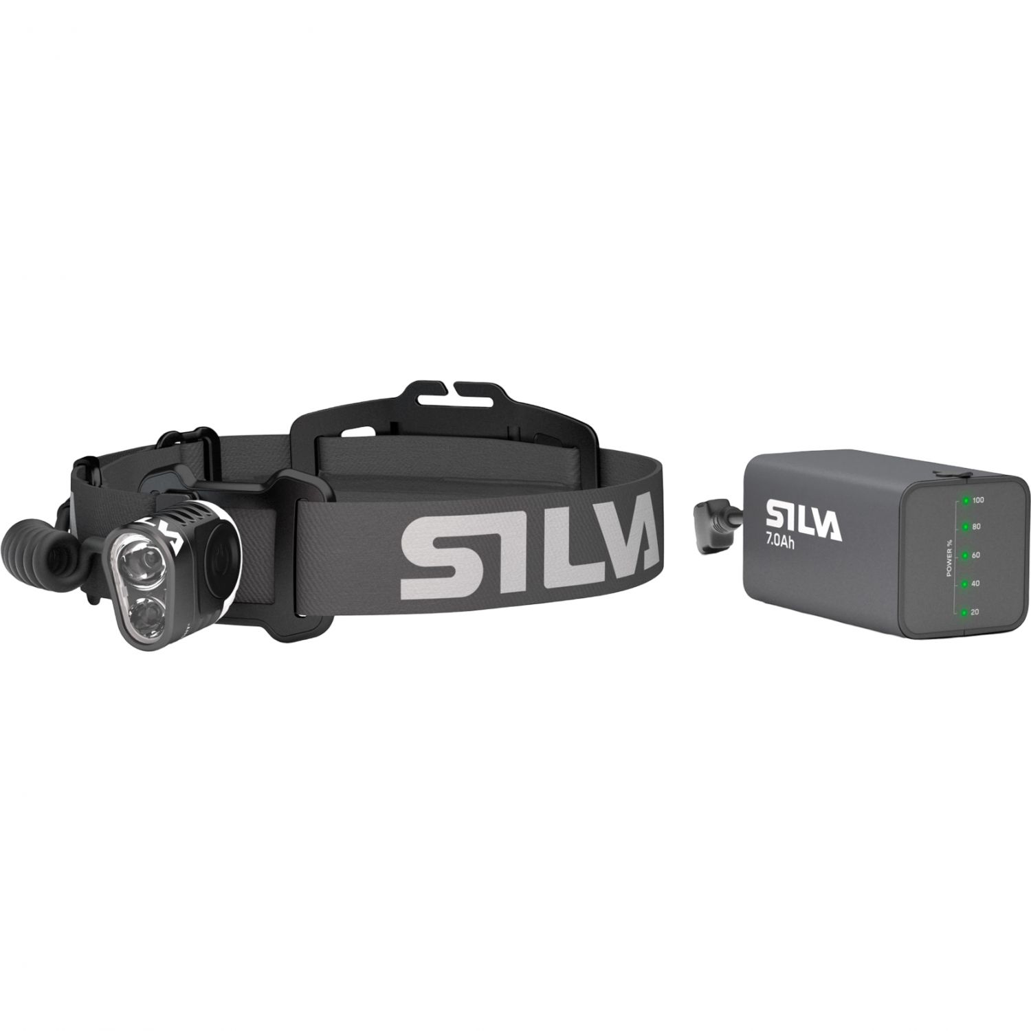 Silva Trail Speed 5XT, pandelampe, sort Silva Trail Speed 5XT, pandelampe, sort