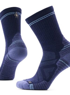 Smartwool Womens Hike Light Cushion Crew Socks, Deep Navy