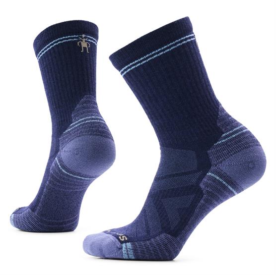 Smartwool Womens Hike Light Cushion Crew Socks, Deep Navy Smartwool Womens Hike Light Cushion Crew Socks, Deep Navy
