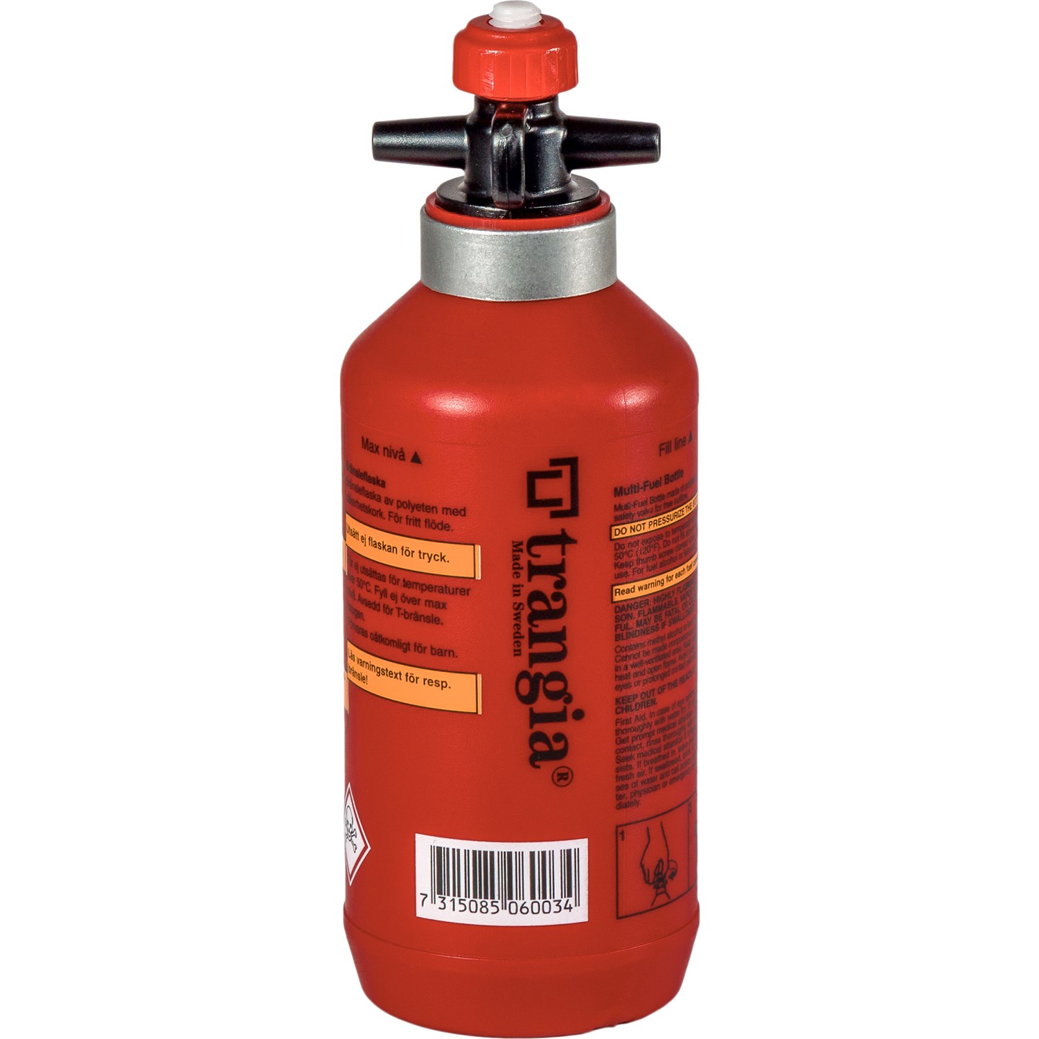 Trangia Fuel Bottle 0.3L Brændstofflasker Trangia Fuel Bottle 0.3L Brændstofflasker