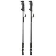 Trekmates Walker Lock Pole (par) Asphalt - Vandrestave