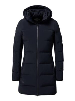 UBR Womens Enigma Down Parka, Black