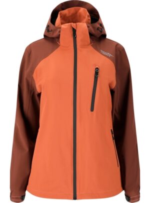 Weather Report Camelia W AWG regnjakke Dame 15.000mm-mocha bisque-36 - Regntøj, poncho