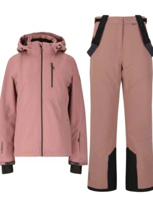 Whistler Drizzle skijakke/skibukser sæt, dame, twilight mauve