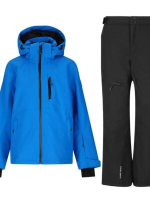 Whistler Rossburg skijakke/skibukser sæt, junior, blå/sort