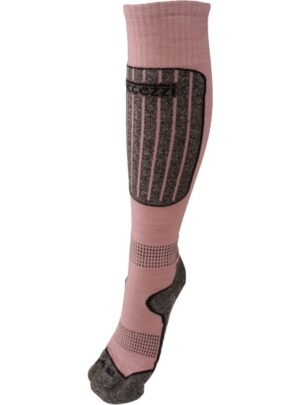Accezzi Merino 20, skistrømper, dame, lyserød