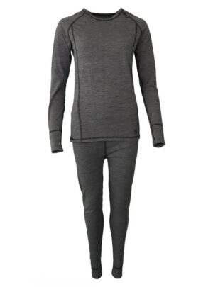 Accezzi Merino, skiundertøj, dame, grå