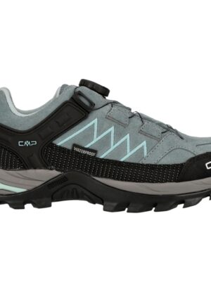 CMP Rigel Low FitGo WP Leather Woman, mineral green
