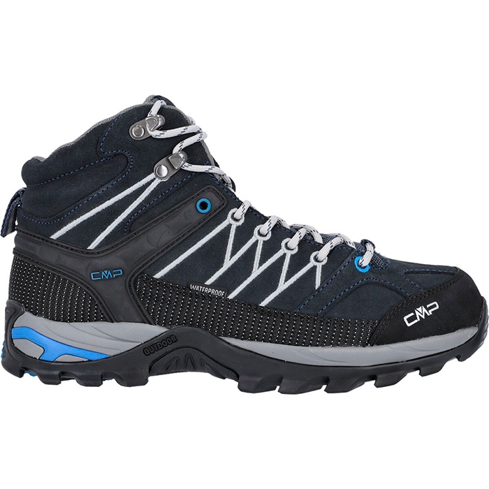 CMP Rigel Mid Outdoor WP Men, Blue Cemento CMP Rigel Mid Outdoor WP Men, Blue Cemento
